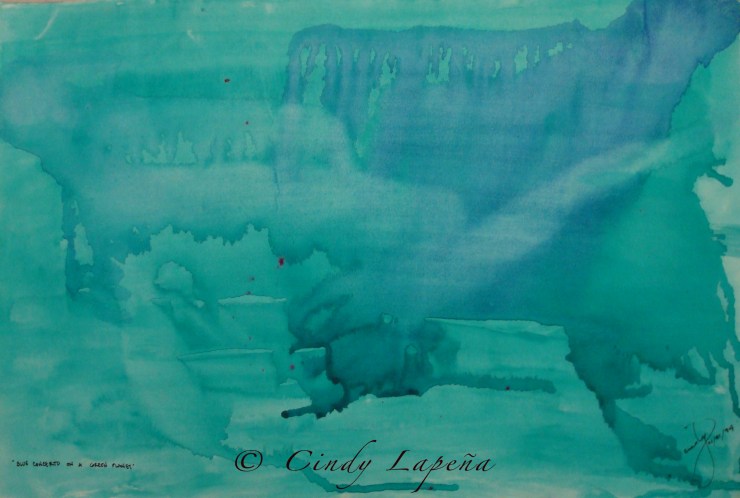 Watercolor on Paper, 18"x12"