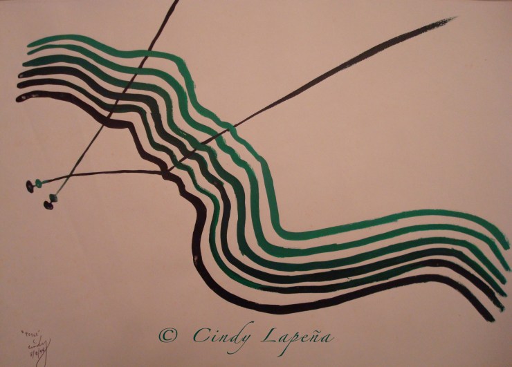 Watercolor on Paper, 18"x12"