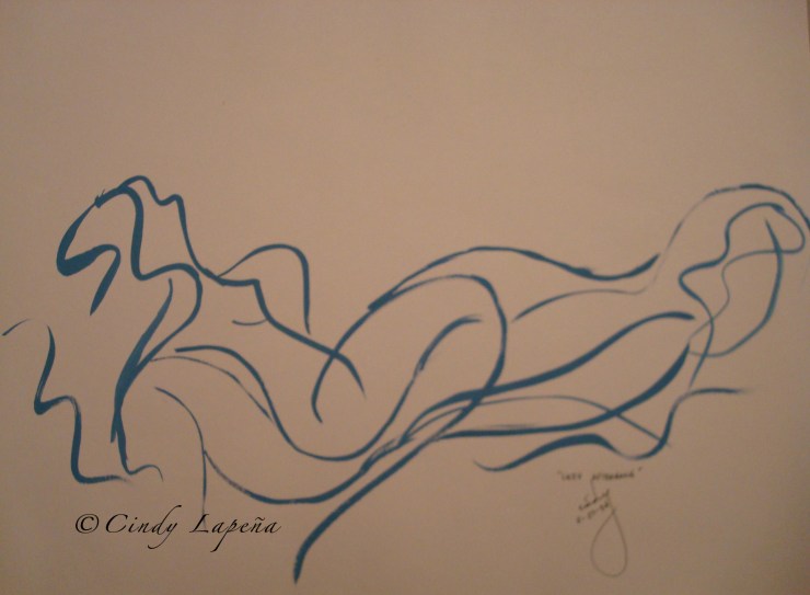 Watercolor on Paper, 18"x12"