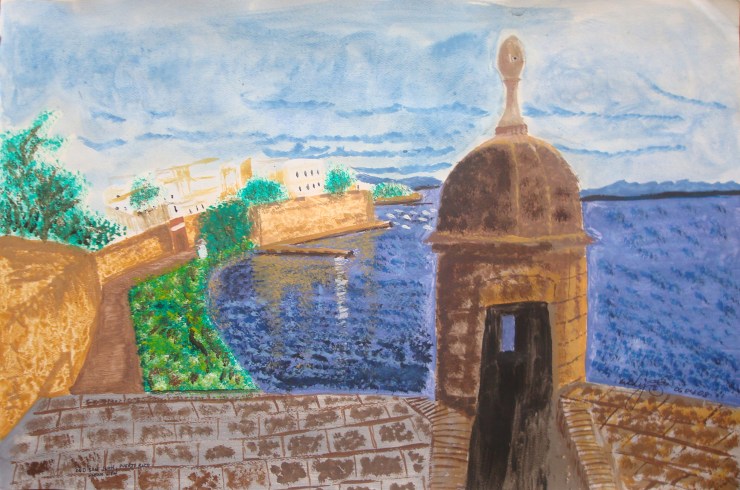 Watercolor on Paper, 15"x11"