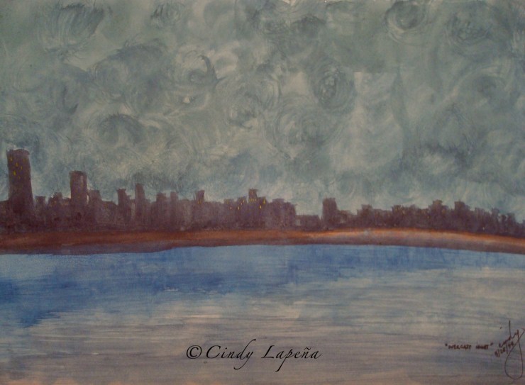 Watercolor on Paper, 18"x12"