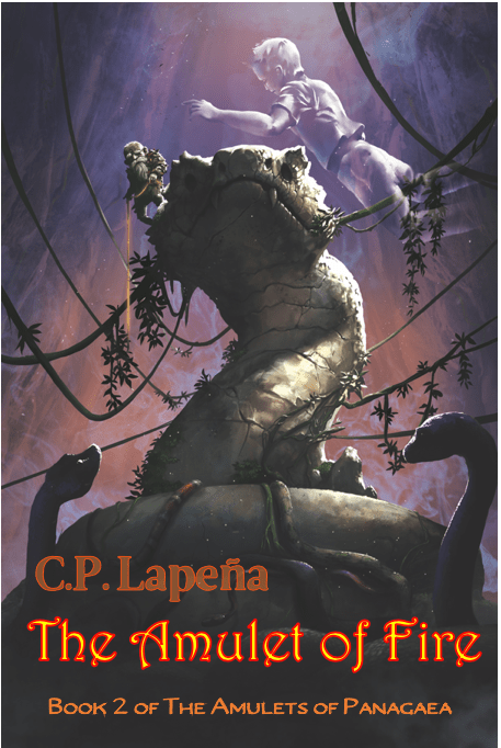 The Amulet of Fire cover